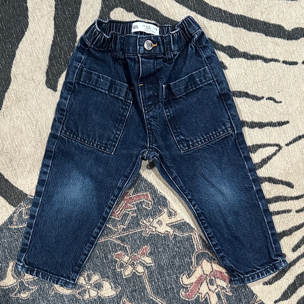 Zara Kids Dark Blue Denim Jeans